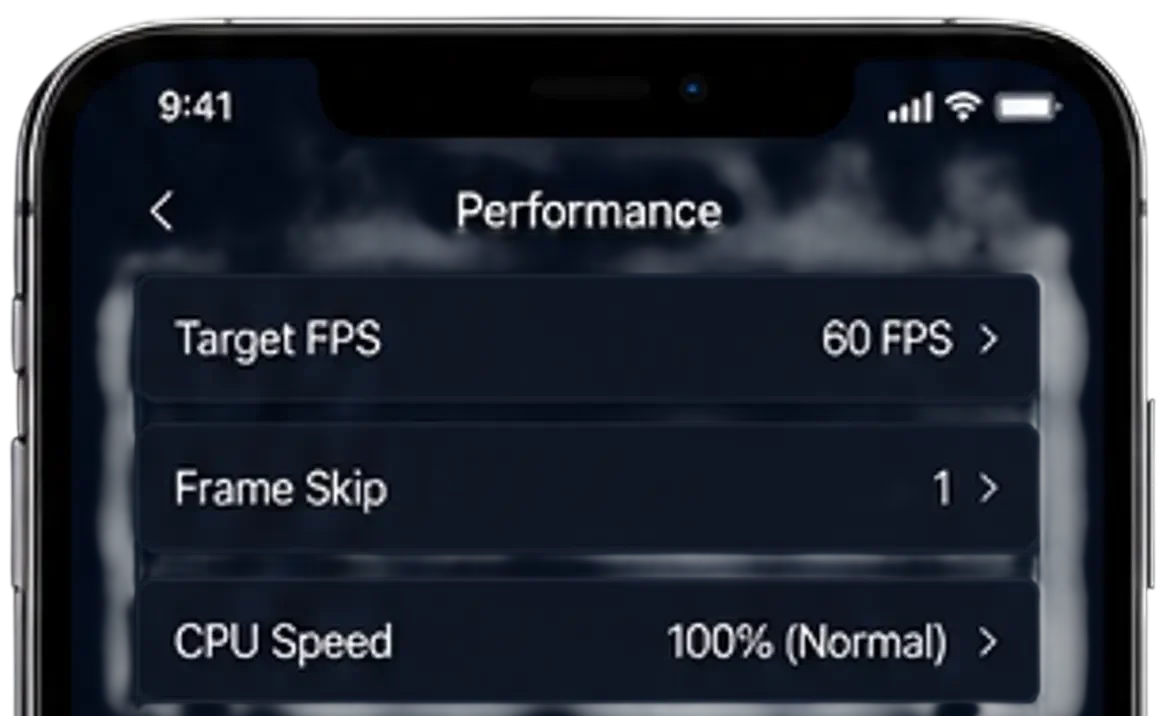IOS 9 desempenho-aethersx2-ios