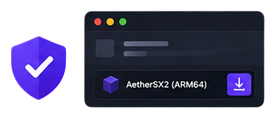 Mac 9 fonte-confiavel-build-aethersx2-mac
