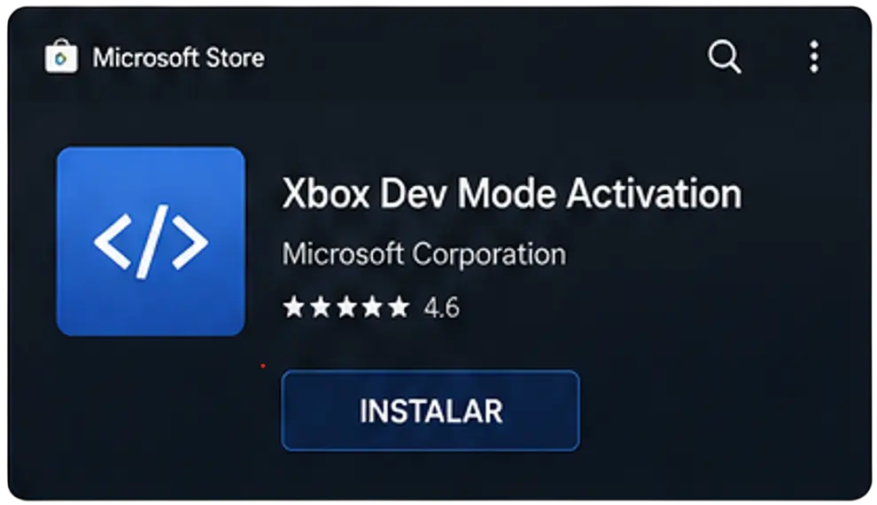 Xbox 7 instalar-aplicativo-modo-desenvolvedor-xbox