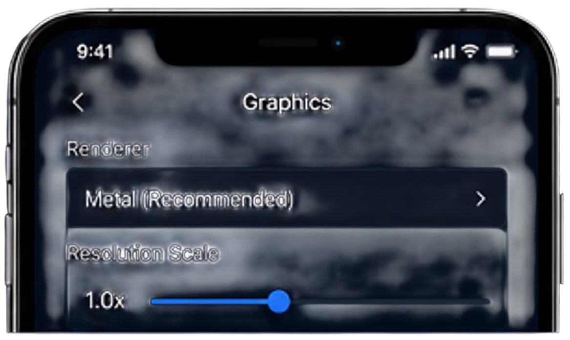 IOS 8 renderizador-metal-aethersx2-ios