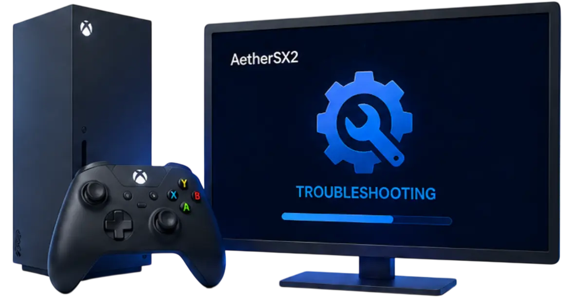 Xbox 30 solucao-de-problemas-aethersx2-xbox
