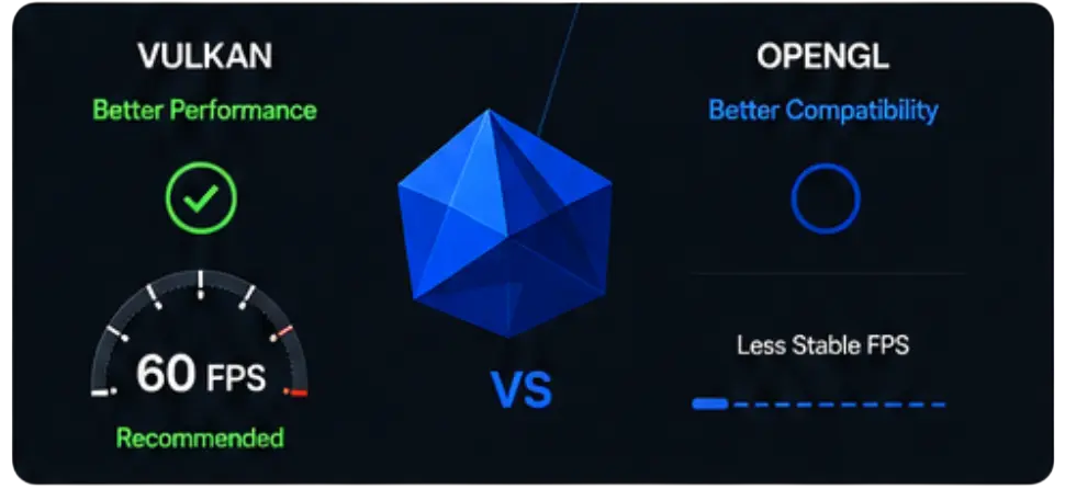 Android 10 vulkan-vs-opengl-aethersx2