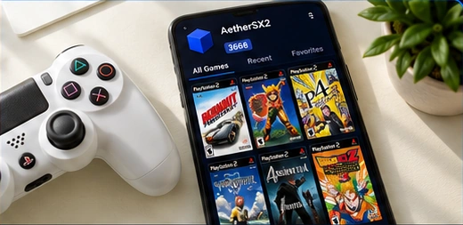 Downloads e versões 5 aethersx2-3668-celular-controle-branco
